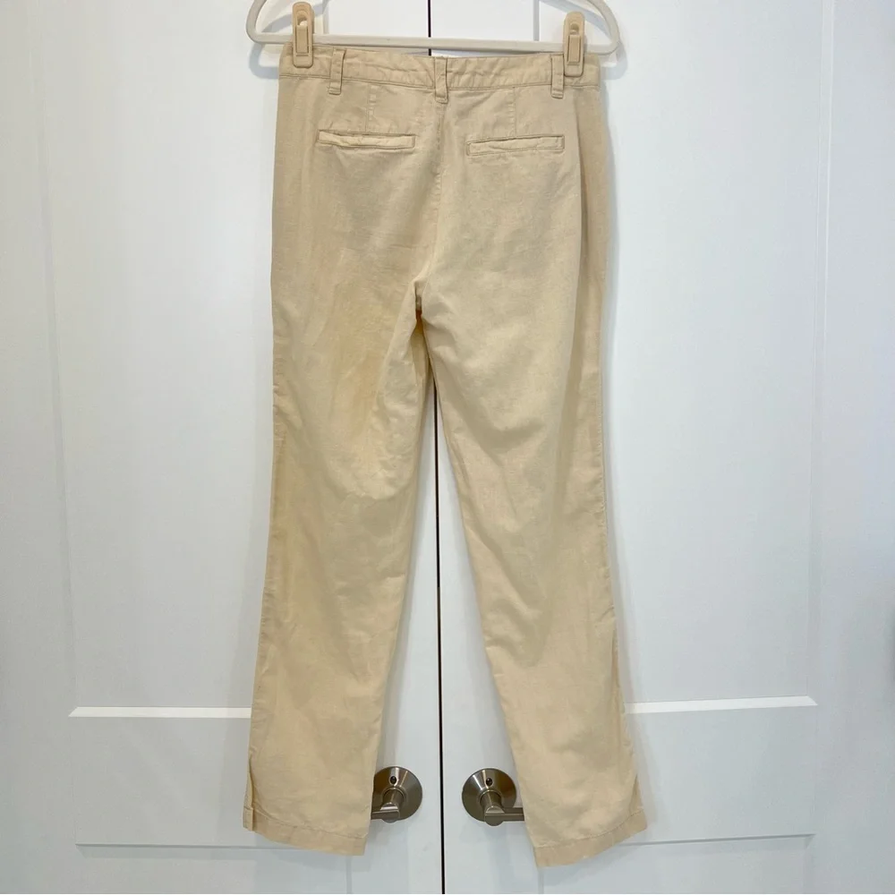 Gap Beige Girlfriend Chino Size 0 - Picture 3 of 4